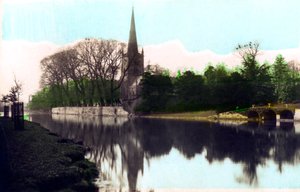Église de la Sainte-Trinité, Stratford-upon-Avon, Warwickshire, 1926