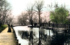 La rivière Gipping, Ipswich, 1926