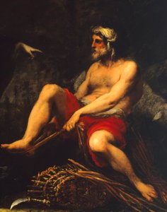 Erminia parmi les bergers (détail)