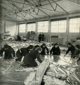 Travailleurs de tissu de ballon - Cecil Beaton
