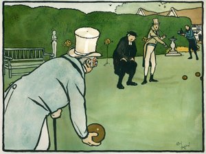 Anciens sports et jeux anglais : Boules