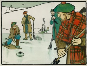 Vieux sports et jeux anglais : Curling