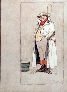 Le cocher de la diligence, illustration de 