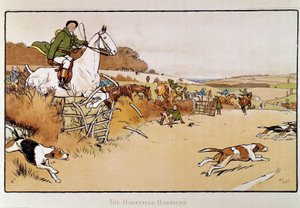 Aquarelle de Cecil Aldin - Cecil Charles Windsor Aldin