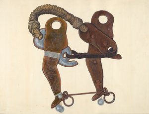 Mors de hackamore de cow-boy - Cecil Smith