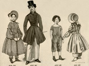 Vêtements pour enfants de 1830-1850, 1907
