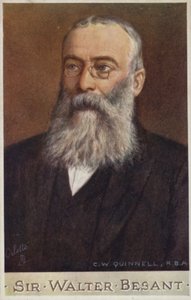 Sir Walter Besant (1836-1901), romancier et historien anglais - Cecil Watson Quinnell