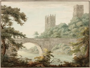 Cathédrale de Durham, vers 1800-1810