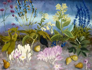 Merle et Fleurs