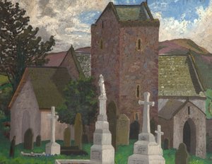 Église de Llangenith, Sud du Pays de Galles, vers 1930