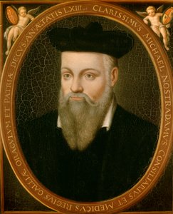 Portrait de Michel de Nostradamus, connu sous le nom de Nostradamus, astrologue - Cesar Nostradamus