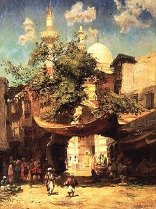 Un marché arabe