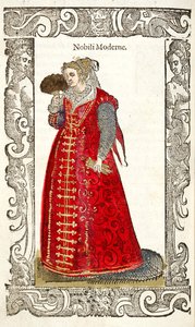 Nobili Moderne. De: De gli habiti antichi et moderni, 1598