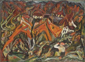 Vue sur le village - Chaim Soutine