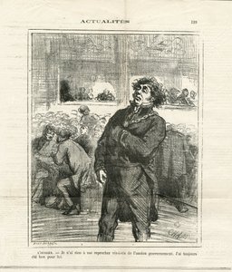 Illustration de Cham (1819-1879) dans Le Charivari - Amédée de Noé