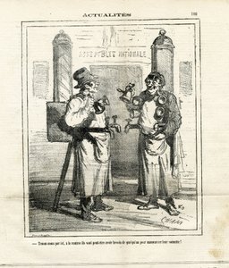 Illustration de Cham (1819-1879) dans Le Charivari - Amédée de Noé