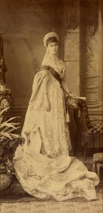 Portrait de la grande-duchesse Elizaveta Fyodorovna (1864-1918), princesse Elisabeth de Hesse - Charles Bergamasco