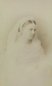 Portrait de la grande-duchesse Maria Alexandrovna de Russie (1853-1920), duchesse de Saxe-Cobourg et Gotha - Charles Bergamasco