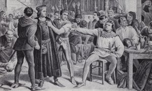 Lord Saye et Sele, sur le point d
