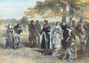 Floris V, Comte de Hollande et de Zélande. (impression)