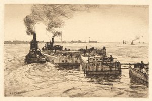 Bateaux-canal et remorqueurs