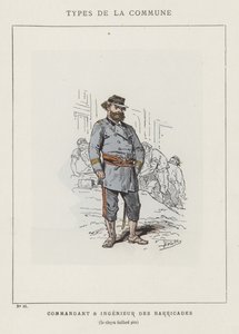 Commandant et ingénieur des barricades, Le citoyen Gaillard père