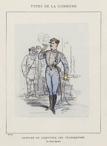 Costume de Directeur des Télégraphes, Le citoyen Pauvert