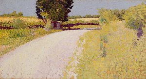 Chemin dans la campagne, c.1886 - Charles Angrand