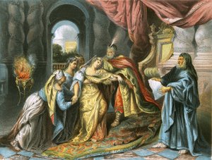 Esther devant Assuérus - Charles Antoine Coypel