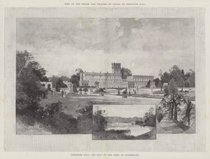 Visite du prince et de la princesse de Galles à Trentham Hall