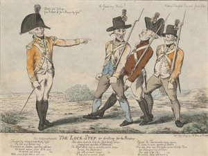 Le Pas Cadencé, ou exercice pour la Revue, 1797
