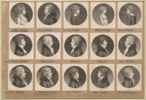 Collection de portraits de Saint-Mémin, groupe 19