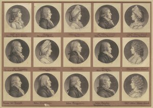 Collection de portraits de Saint-Mémin, Groupe 4