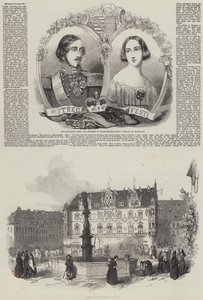 La visite de Sa Majesté en Allemagne - Charles Baugniet