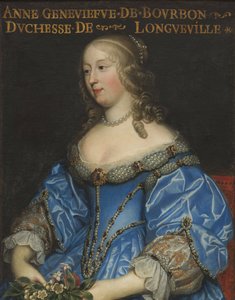 Anne-Geneviève de Bourbon-Condé 1619-1679, duchesse de Longueville, milieu du 17e siècle