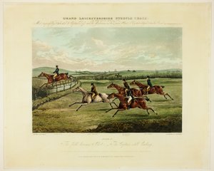 Le champ devient sélect, du Grand Steeplechase au Leicestershire - Charles Bentley