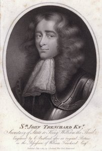 Sir John Trenchard, homme politique anglais et secrétaire d