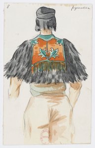 Holmès - La montagne noire - costume designs by Charles Bianchini - 08a. Figuration - Charles Bianchini