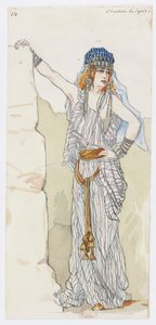 Holmès - La montagne noire - costume designs by Charles Bianchini - 14. Orientale de Syrie - Charles Bianchini