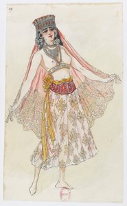 Holmès - La montagne noire - costume designs by Charles Bianchini - 19. (Costume) - Charles Bianchini