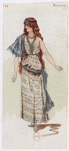 Holmès - La montagne noire - costume designs by Charles Bianchini - 24. Yamina - Charles Bianchini