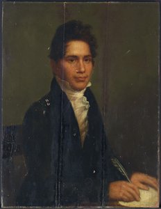 John Ridge, Chef Cherokee, 1825 - Charles Bird King