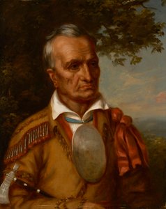 Red Jacket, Chef Seneca (Sagoyewatha) (ca. 1758-1830) - Charles Bird King