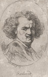 Portrait de Rembrandt, 1859