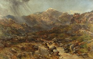 La tête de Nant Francon, Capel Curig, nord du Pays de Galles