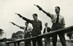 Exercice de revolver à l