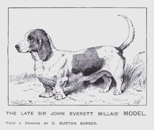 Le modèle du défunt Sir John Everett Millais