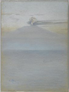 Vue du Vésuve : Effet 11h25, 21 décembre 1913