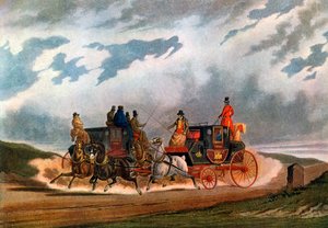 Demi-chemin du carrosse de Leeds, 1837