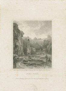 Dovedale - Maison de pêche de [Charles] Cotton: gravure, nd [?19th cent] - Charles Cotton
